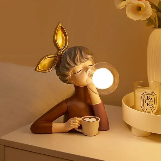 Bubble Girls lamp size guide