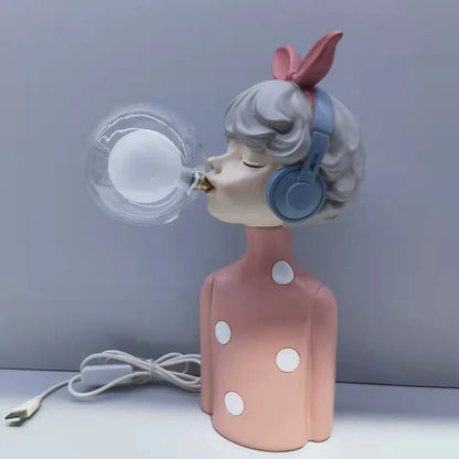 Bubble Girls lamp lifestyle scene